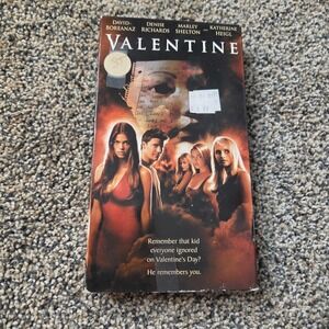 Valentine VHS 2001 Horror Movie David Boreanaz Denise Richards Katherine Heigl